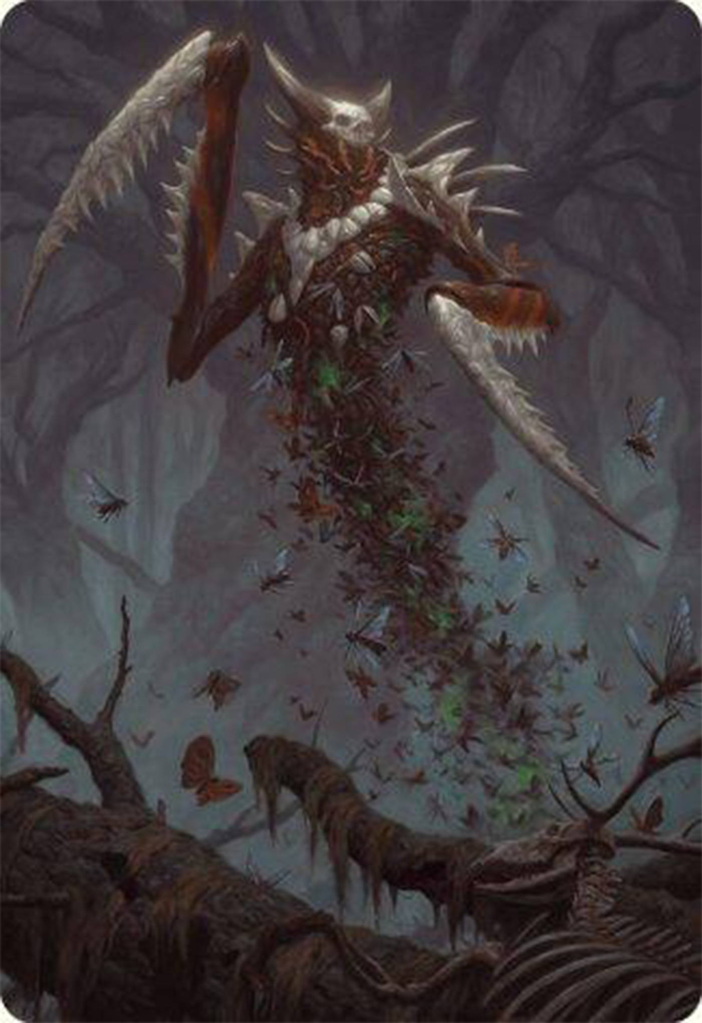 Grist, the Plague Swarm Art Card [Modern Horizons 3 Art Series] | Odin's Place