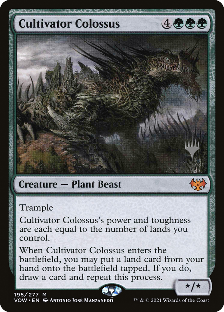 Cultivator Colossus Art Card [Innistrad Remastered Art Series] | Odin's Place