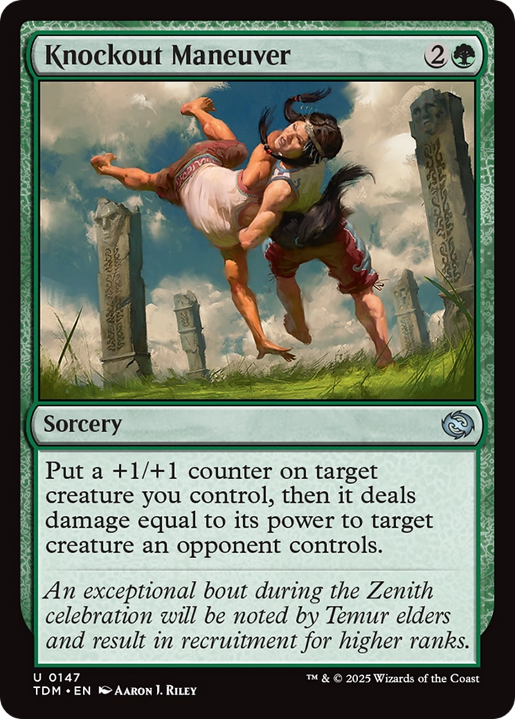 Knockout Maneuver [Tarkir: Dragonstorm] | Odin's Place