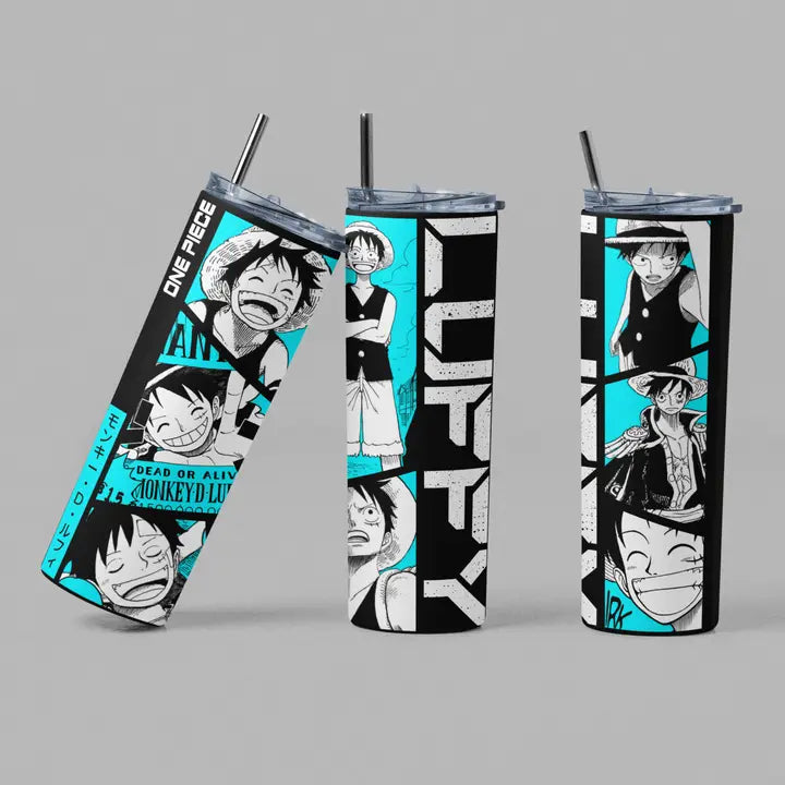 The Geek Boutique: Luffy One Piece Anime Inspired Tumbler | Odin's Place