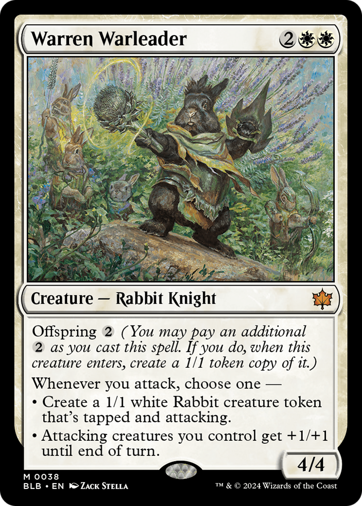 Warren Warleader [Bloomburrow] | Odin's Place