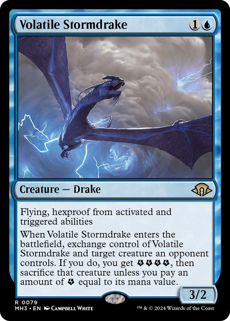 Volatile Stormdrake [Modern Horizons 3] | Odin's Place
