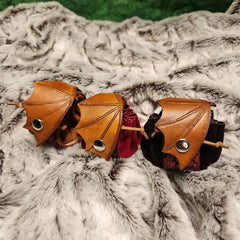 Crimson Knight Leatherworks Mini Dragon Dice Pouch | Odin's Place