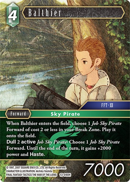 Balthier [Opus XIII: Crystal Radiance] | Odin's Place