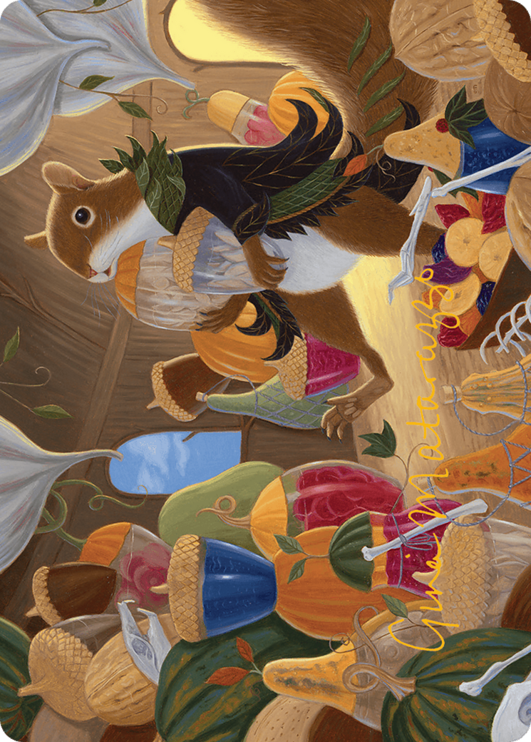 Stocking the Pantry Art Card (Gold-Stamped Signature) [Bloomburrow Art Series] | Odin's Place