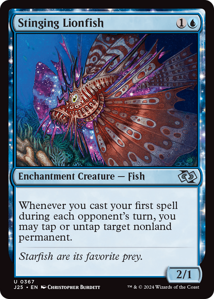 Stinging Lionfish [Foundations Jumpstart] | Odin's Place