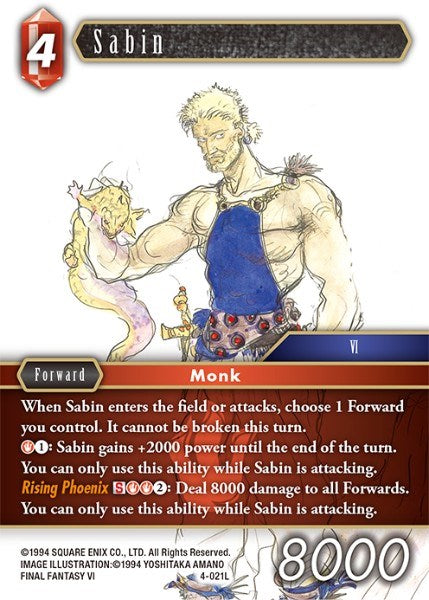 Sabin [Opus IV] | Odin's Place