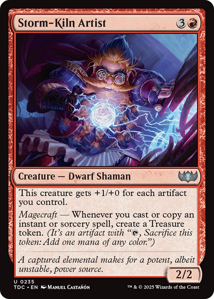 Storm-Kiln Artist [Tarkir: Dragonstorm Commander] | Odin's Place