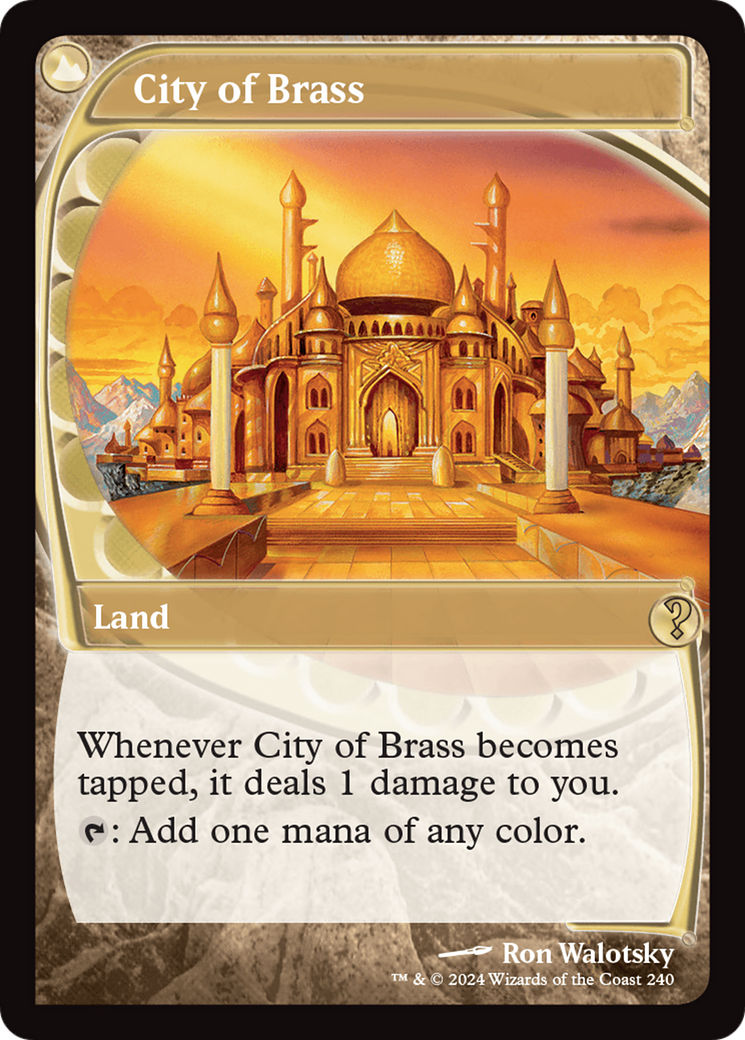City of Brass (Future Sight) [Mystery Booster 2] | Odin's Place