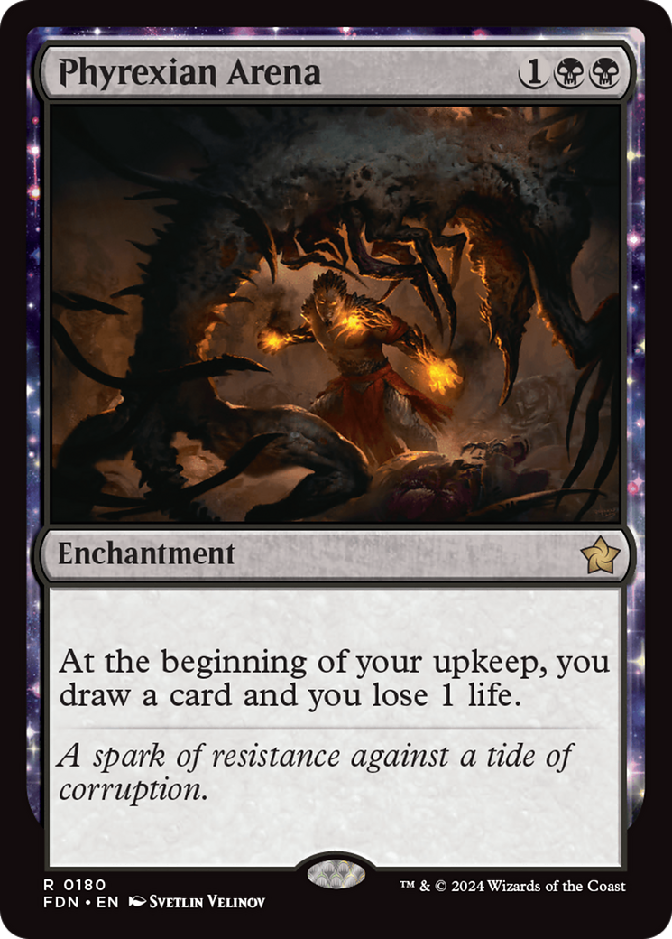 Phyrexian Arena [Foundations] | Odin's Place