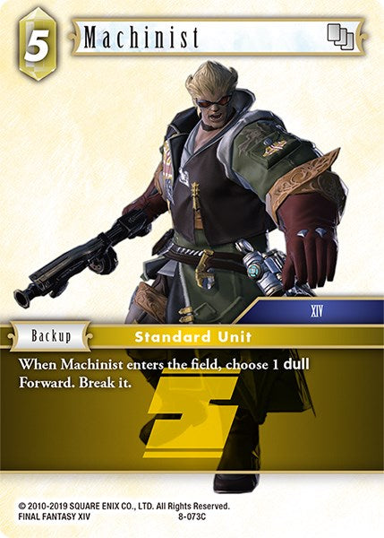 Machinist [Opus VIII] | Odin's Place