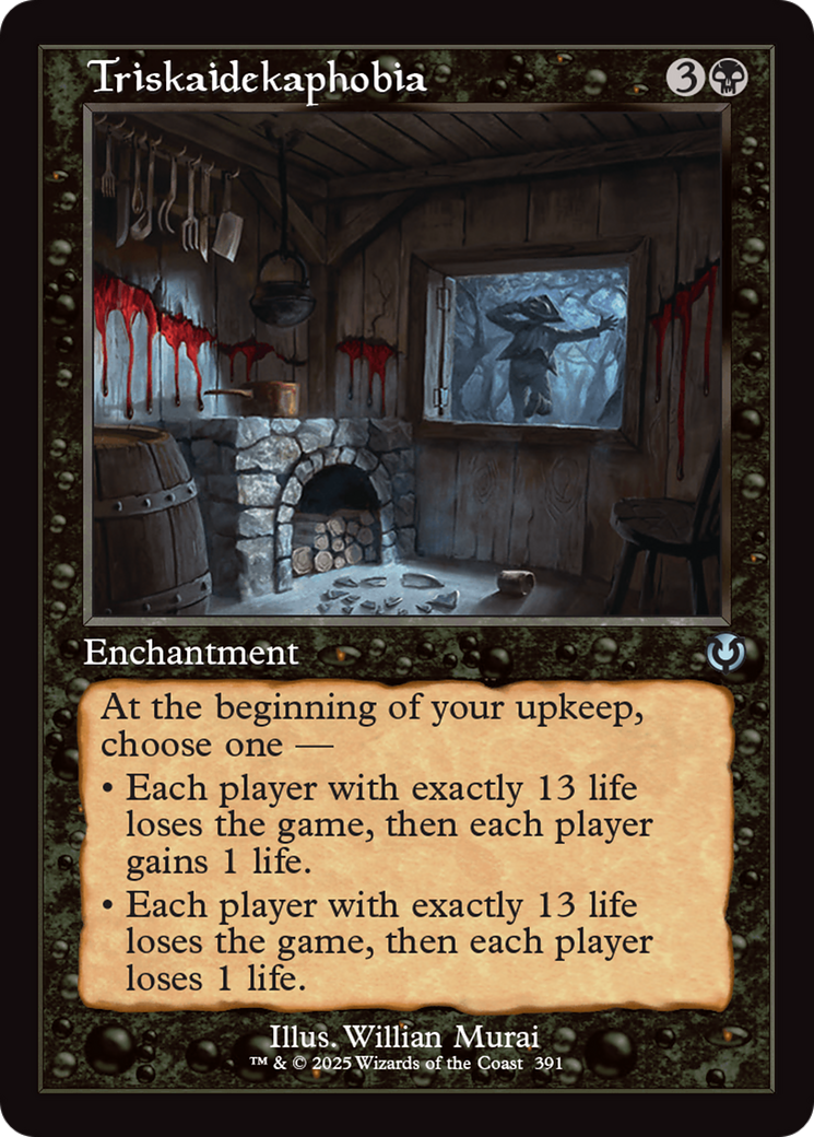 Triskaidekaphobia (Retro Frame) [Innistrad Remastered] | Odin's Place