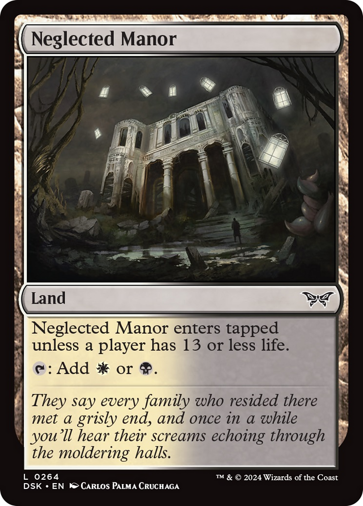 Neglected Manor [Duskmourn: House of Horror] | Odin's Place