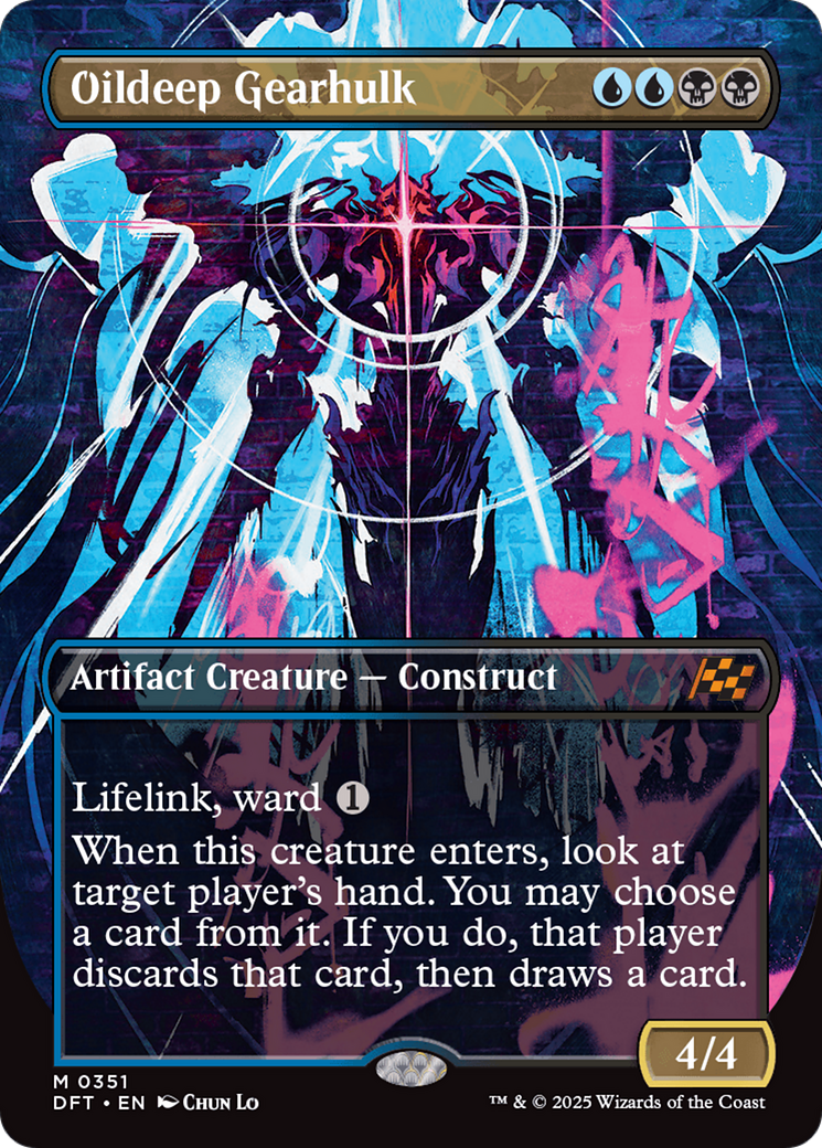 Oildeep Gearhulk (Borderless) [Aetherdrift] | Odin's Place