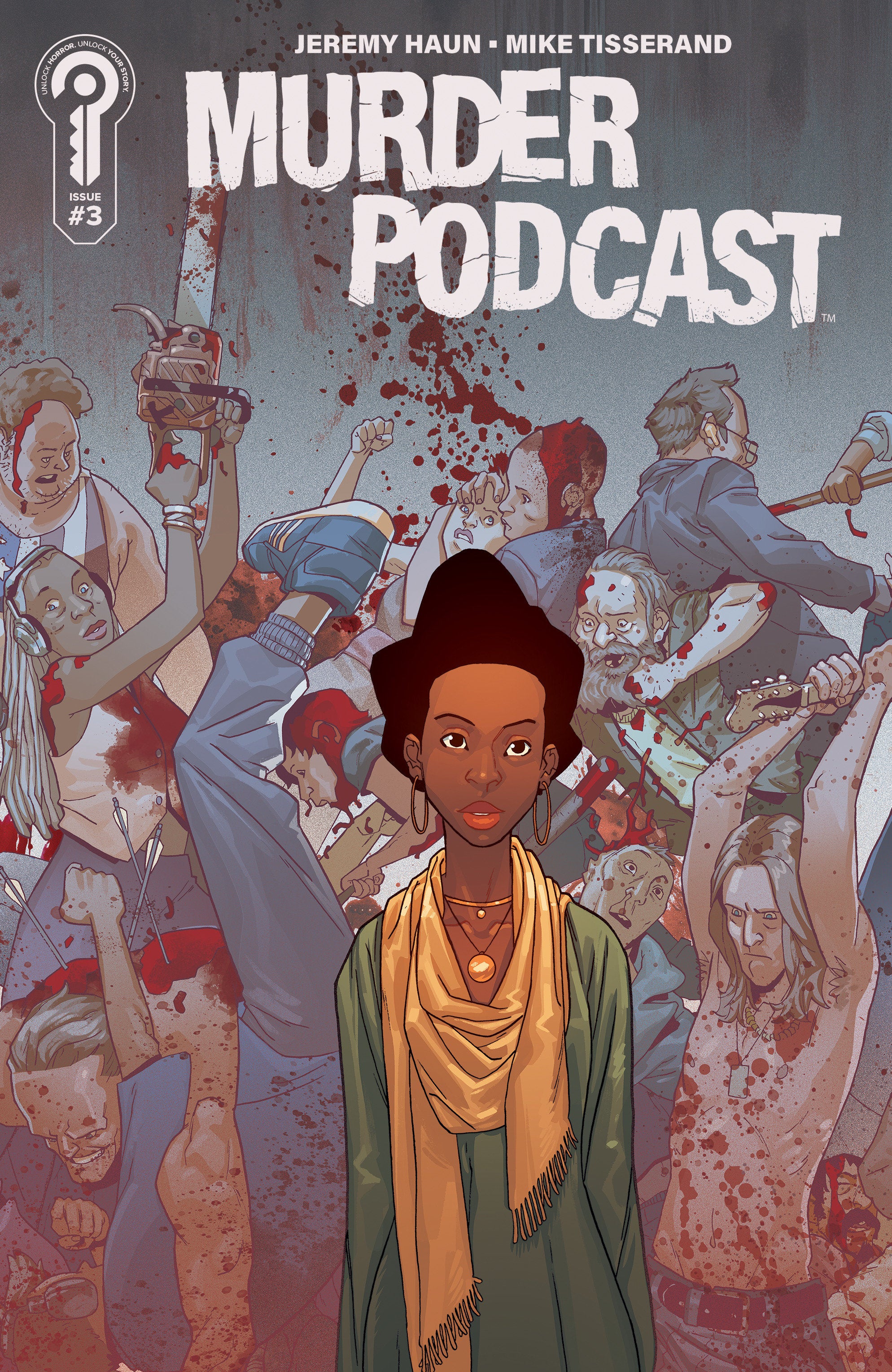 Murder Podcast #3 Cover B Mike Tisserand Connected | Odin's Place