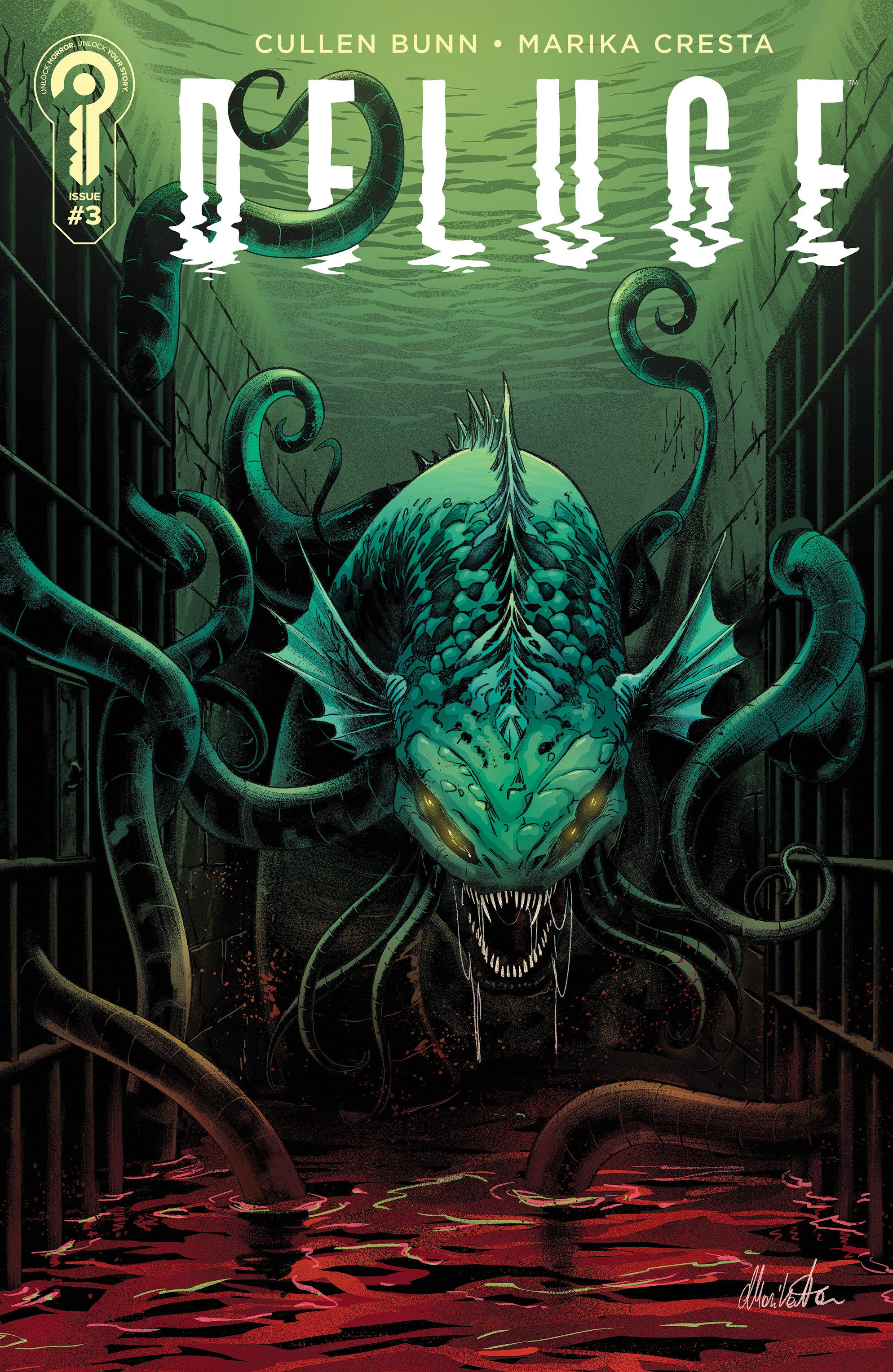 Deluge #3 Cover B Marika Cresta | Odin's Place