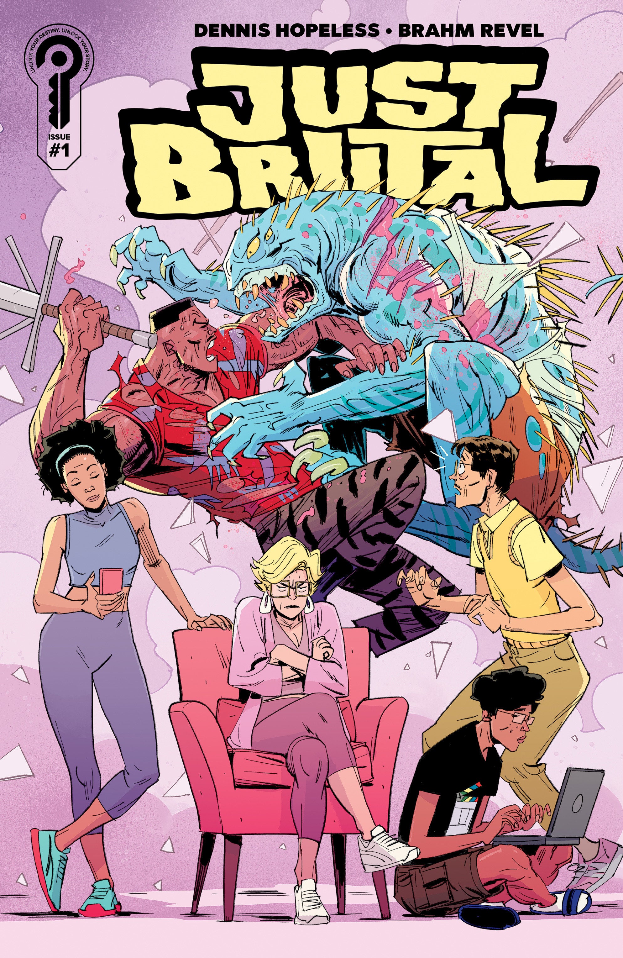 Just Brutal #1 Cover A Brahm Revel | Odin's Place