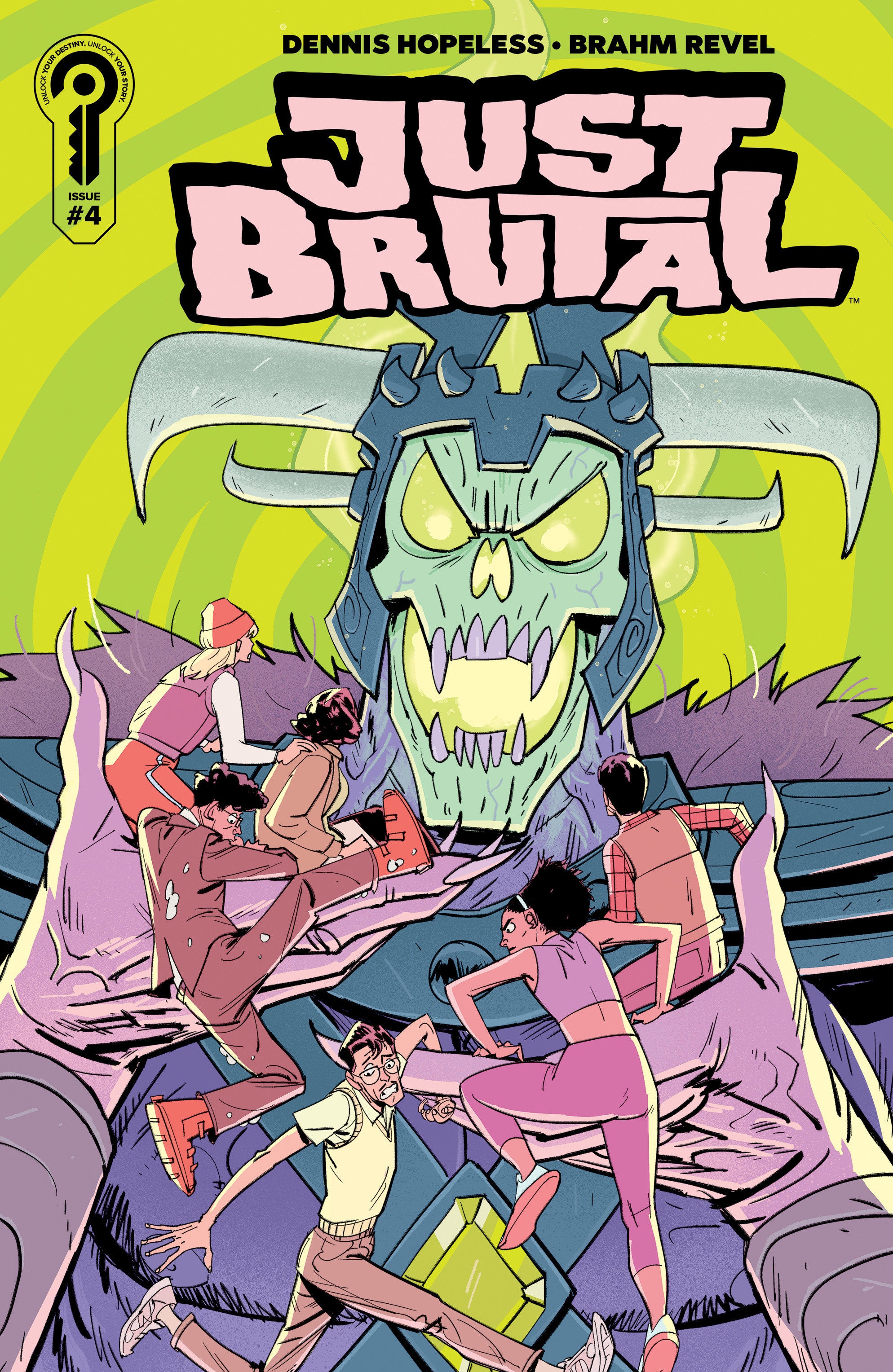 Just Brutal #4 Cover A Brahm Revel | Odin's Place