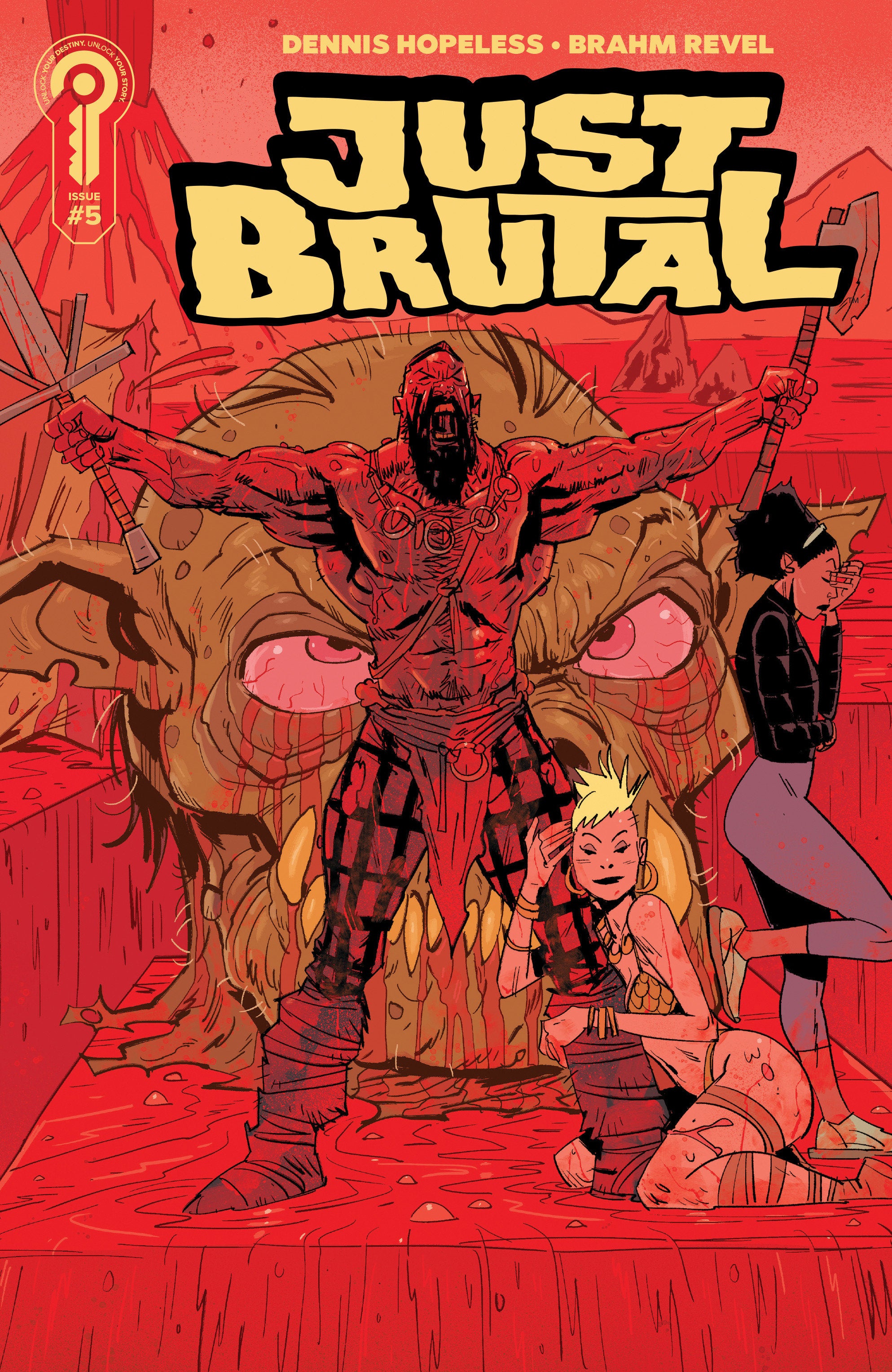 Just Brutal #5 Cover A Brahm Revel | Odin's Place