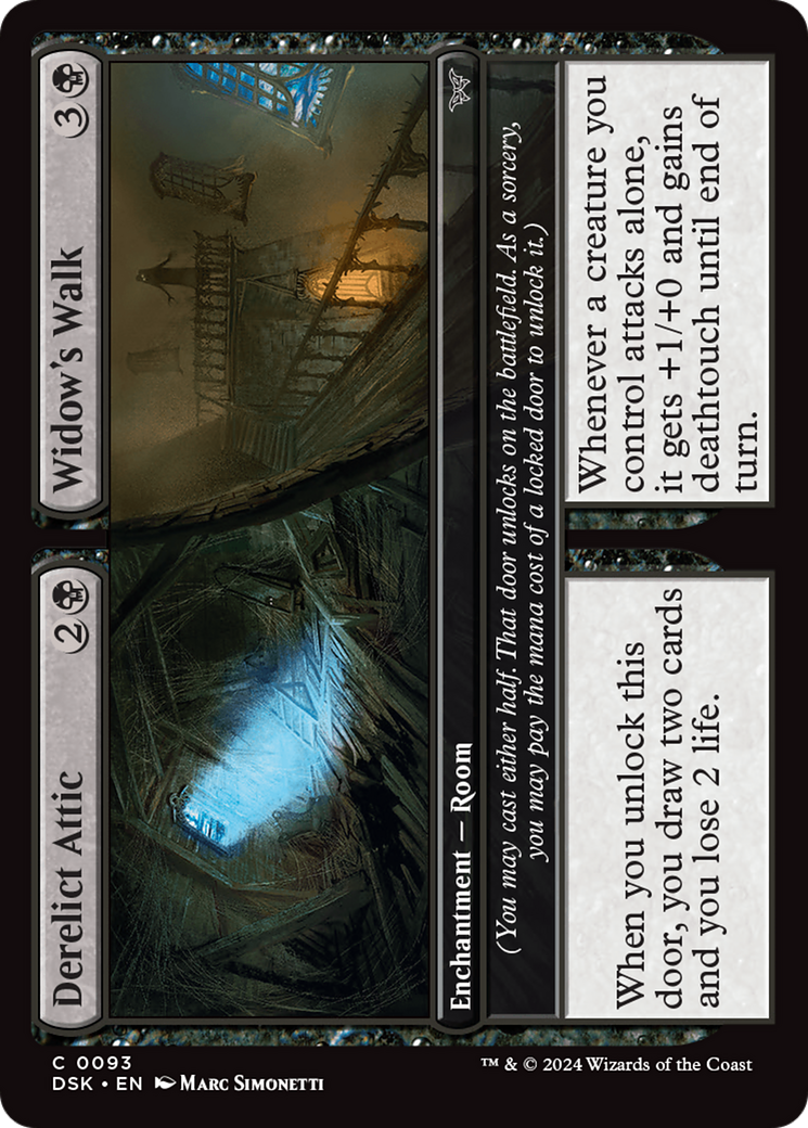 Derelict Attic // Widow's Walk [Duskmourn: House of Horror] | Odin's Place