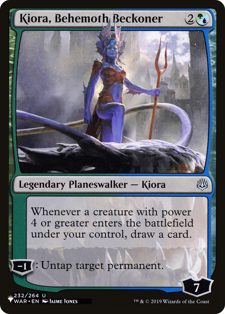 Kiora, Behemoth Beckoner [The List] | Odin's Place