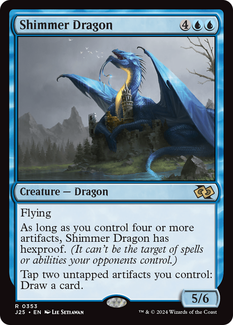 Shimmer Dragon [Foundations Jumpstart] | Odin's Place