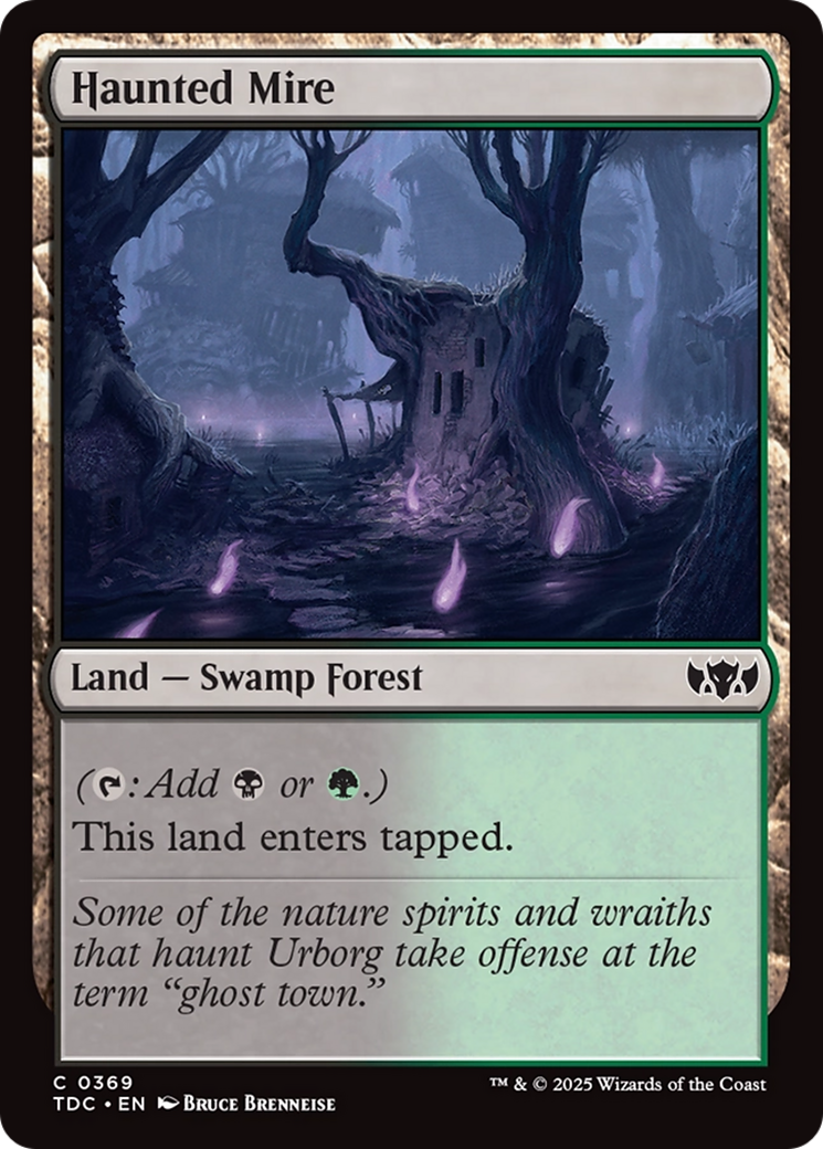 Haunted Mire [Tarkir: Dragonstorm Commander] | Odin's Place