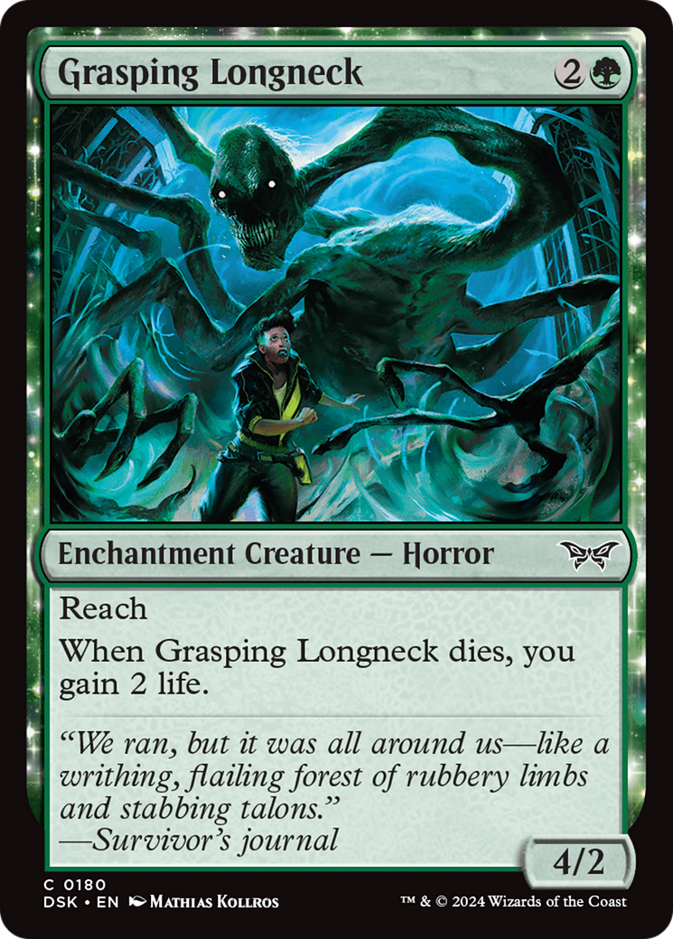 Grasping Longneck [Duskmourn: House of Horror] | Odin's Place