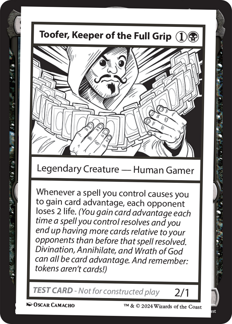 Toofer, Keeper of the Full Grip [Mystery Booster 2 Playtest Cards] | Odin's Place