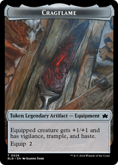 Cragflame // Starscape Cleric Double-Sided Token [Bloomburrow Tokens] | Odin's Place