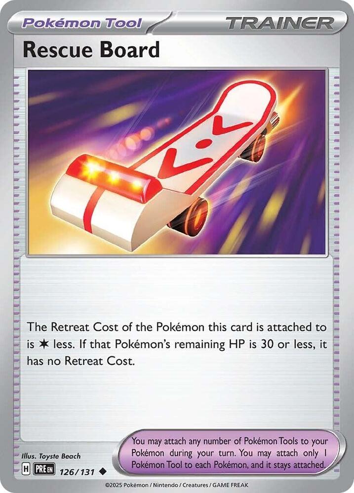 Rescue Board (126/131) [Scarlet & Violet: Prismatic Evolutions] | Odin's Place
