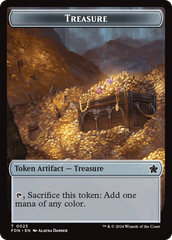 Food // Treasure Double-Sided Token [Foundations Tokens] | Odin's Place