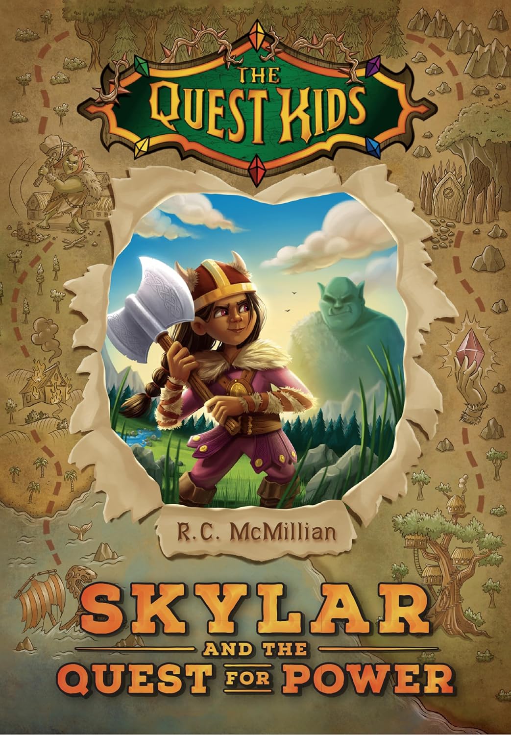 Skylar and the Quest for Power Quest Kids OGN | Odin's Place