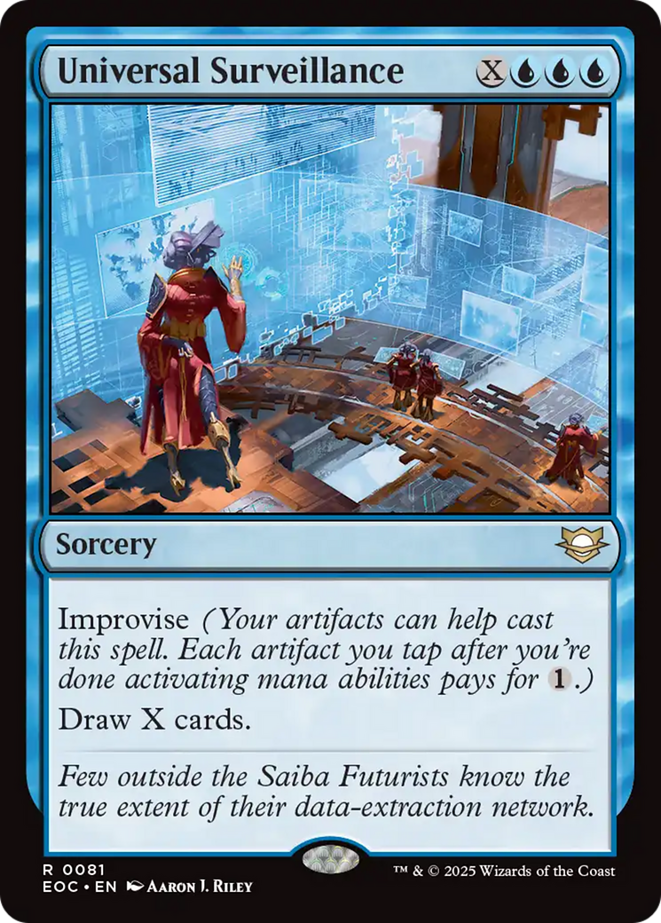 Universal Surveillance [Edge of Eternities Commander] | Odin's Place