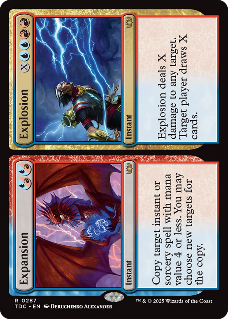 Expansion // Explosion [Tarkir: Dragonstorm Commander] | Odin's Place