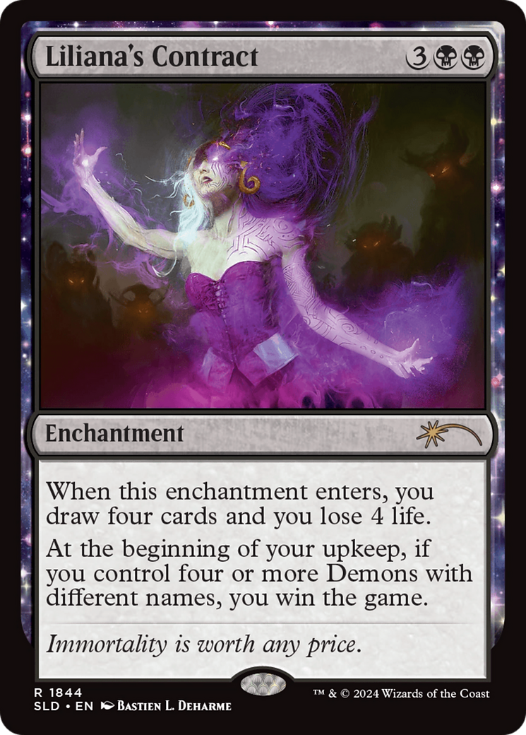 Liliana's Contract (1844) [Secret Lair Drop Series] | Odin's Place