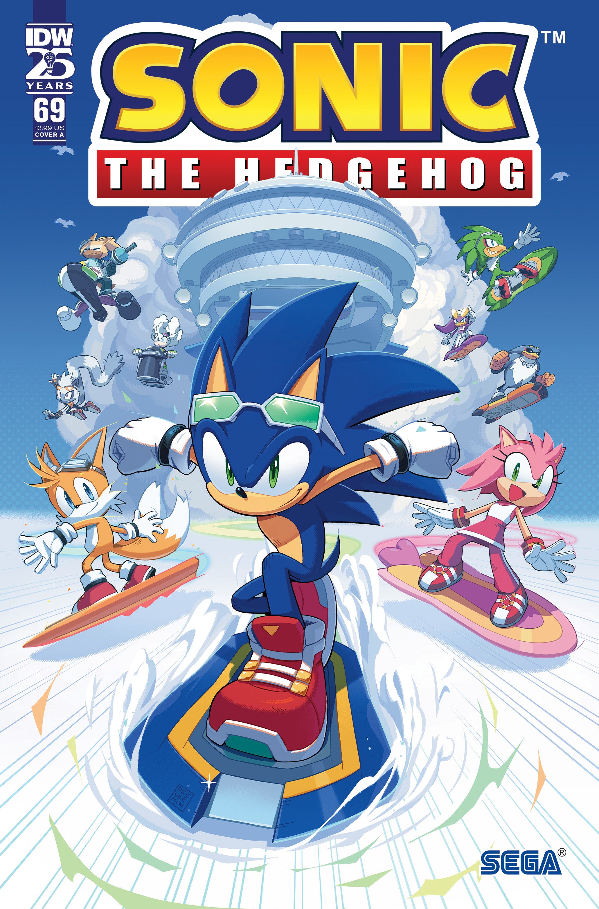 Sonic The Hedgehog #69 Cover A (Kim) | Odin's Place