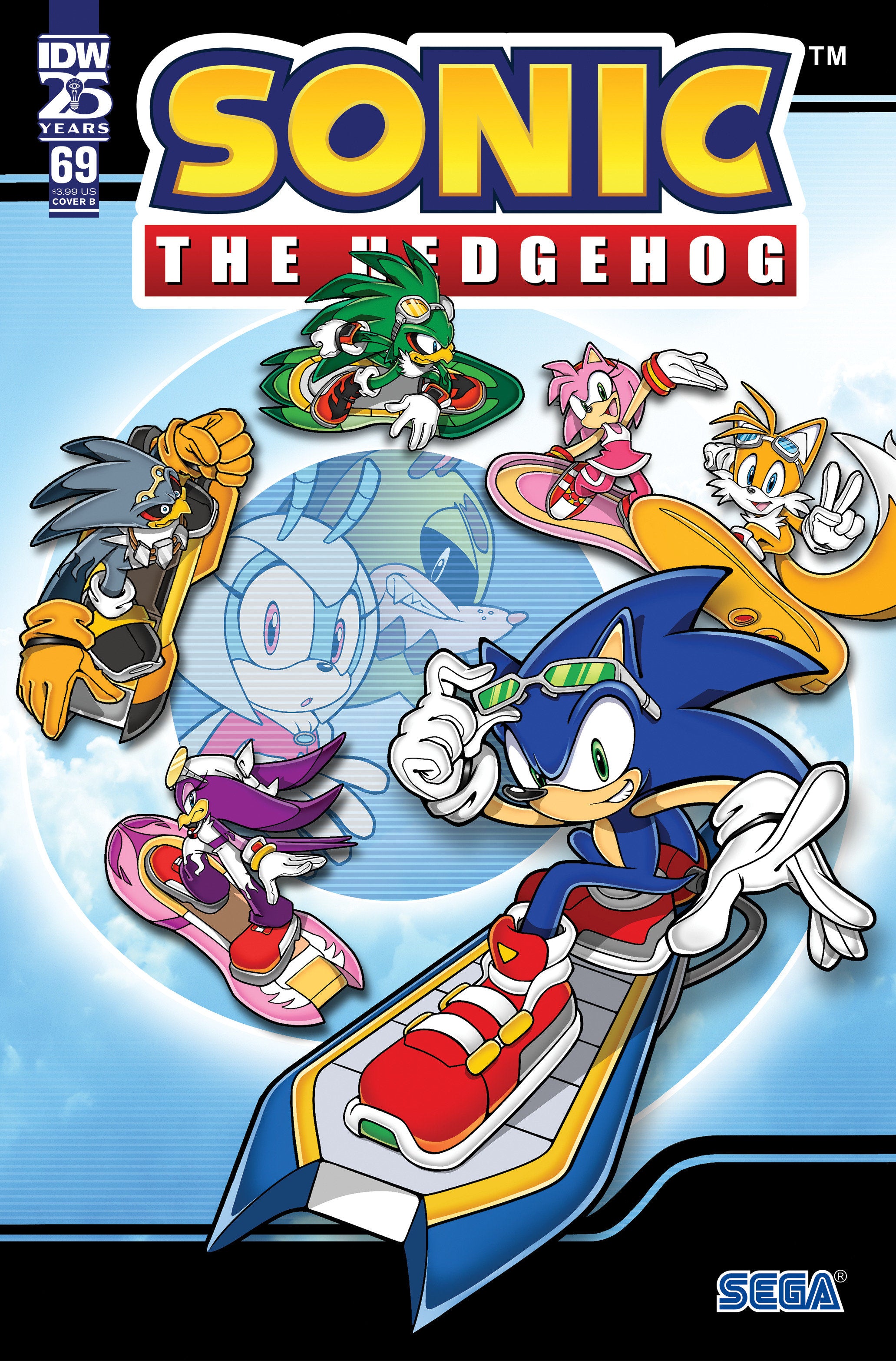 Sonic The Hedgehog #69 Variant B (Curry) | Odin's Place