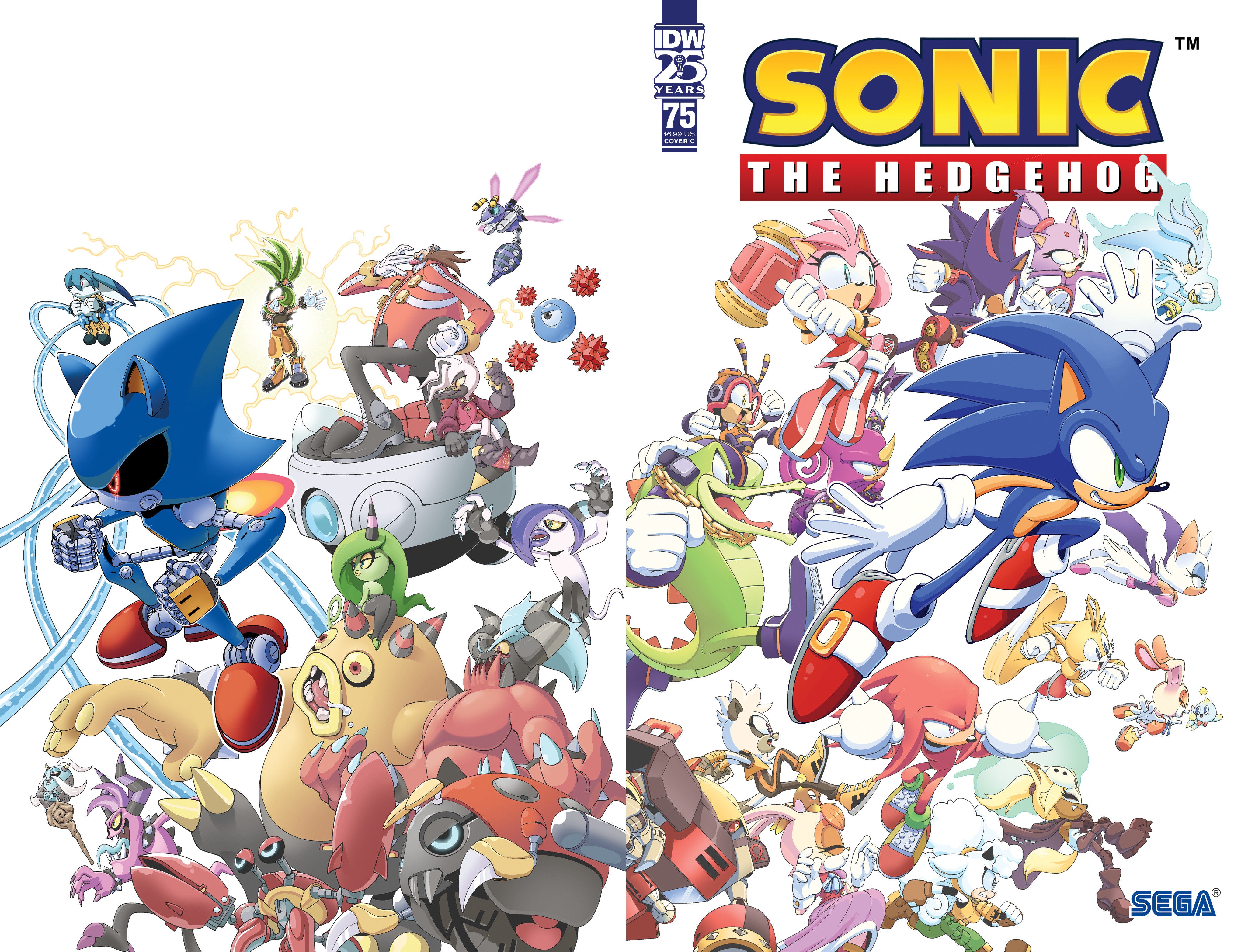 Sonic The Hedgehog #75 Variant C (Thomas) | Odin's Place