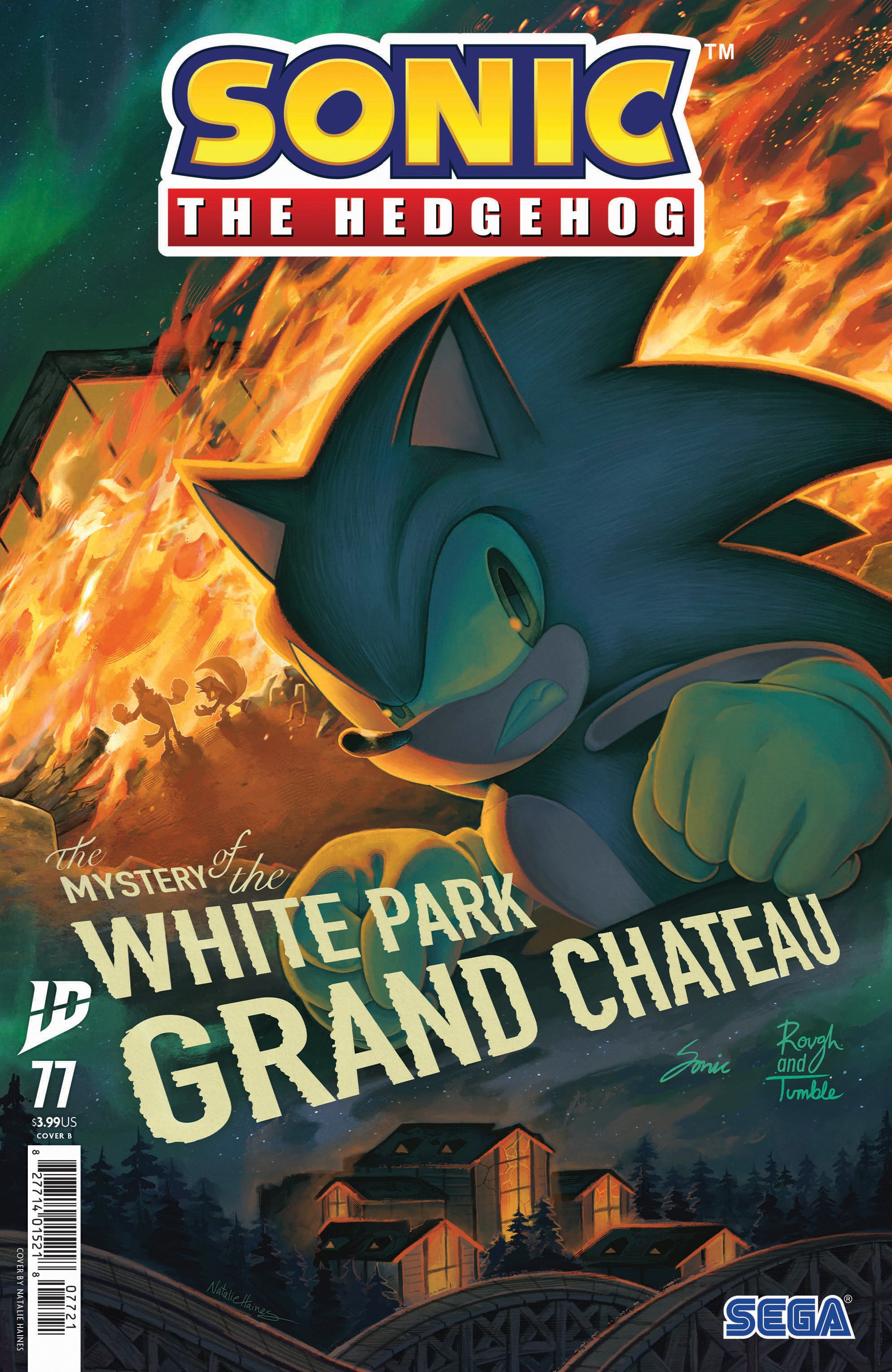 Sonic The Hedgehog #77 Cover B Haines | Odin's Place