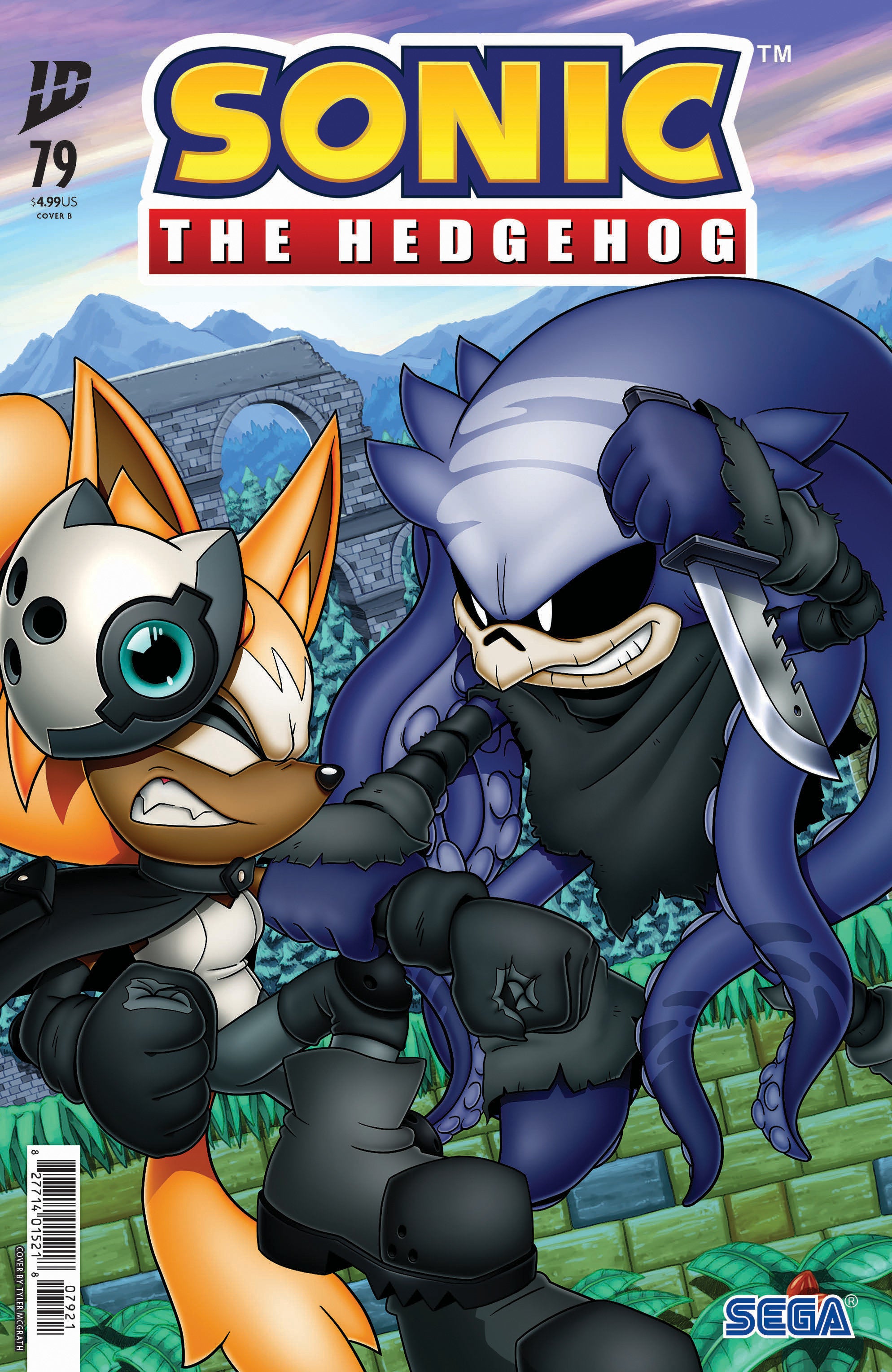 Sonic The Hedgehog #79 Variant B (Mcgrath) | Odin's Place