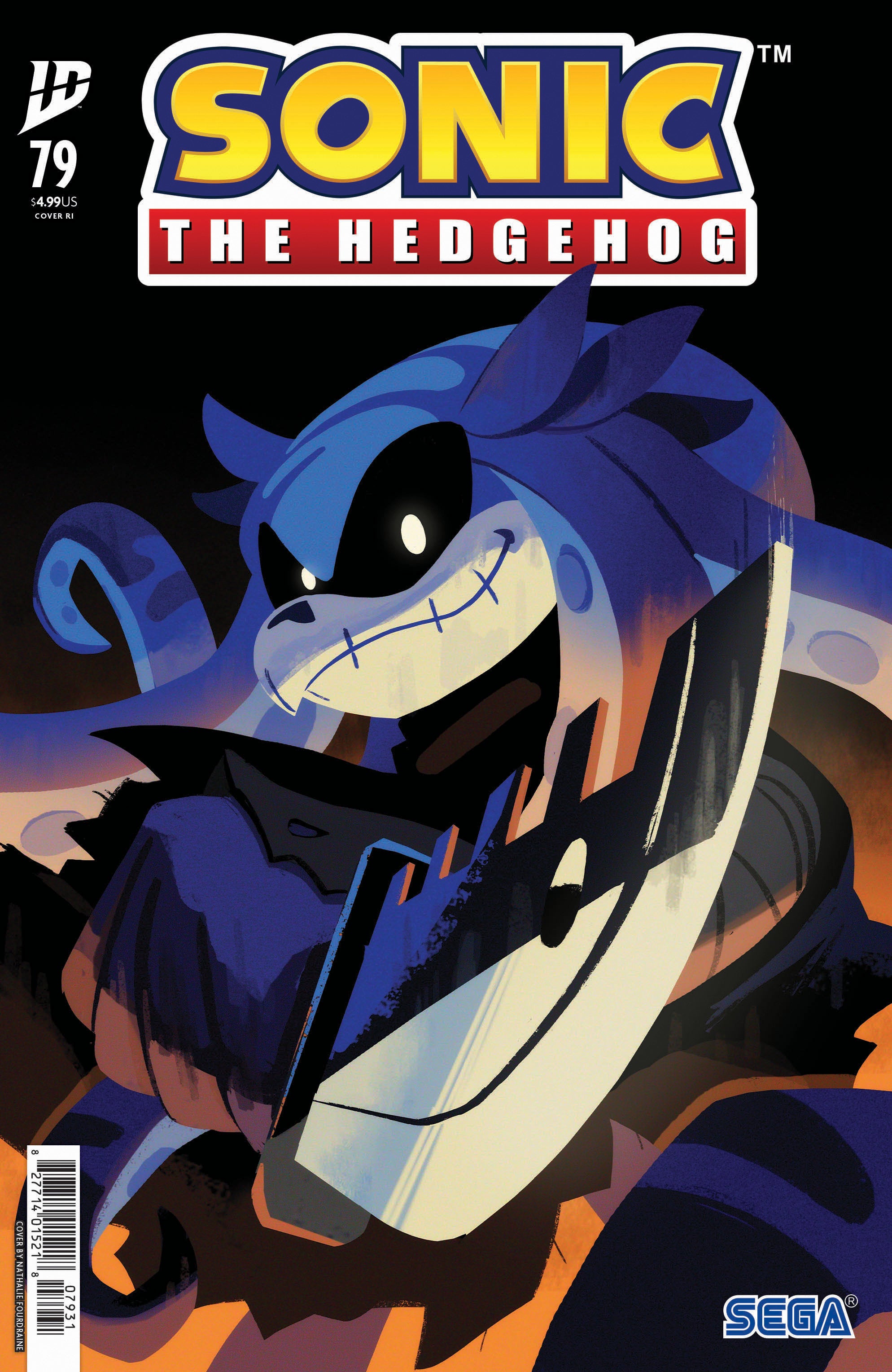 Sonic The Hedgehog #79 Variant Ri (10) (Fourdraine) | Odin's Place