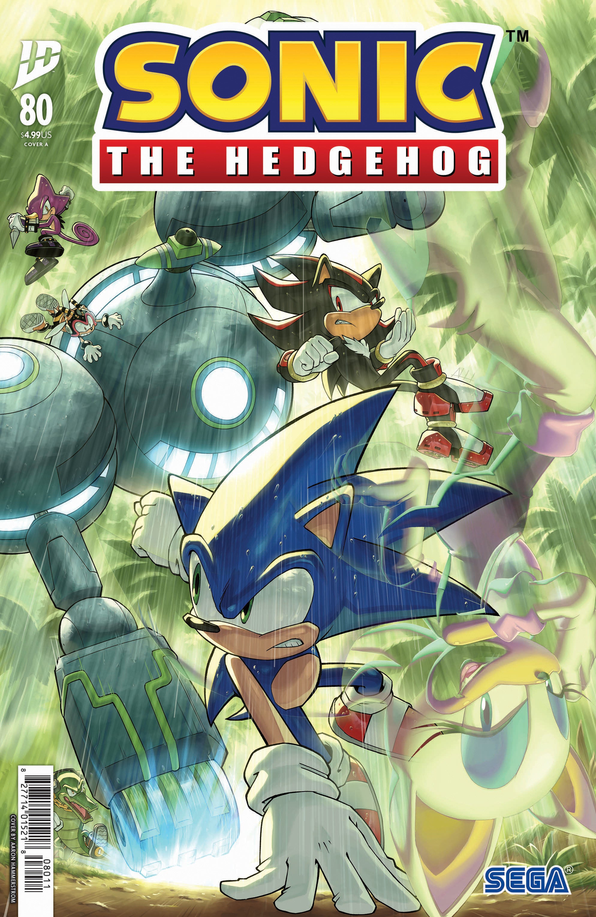 Sonic The Hedgehog #80 Cover A (Hammerstrom) | Odin's Place