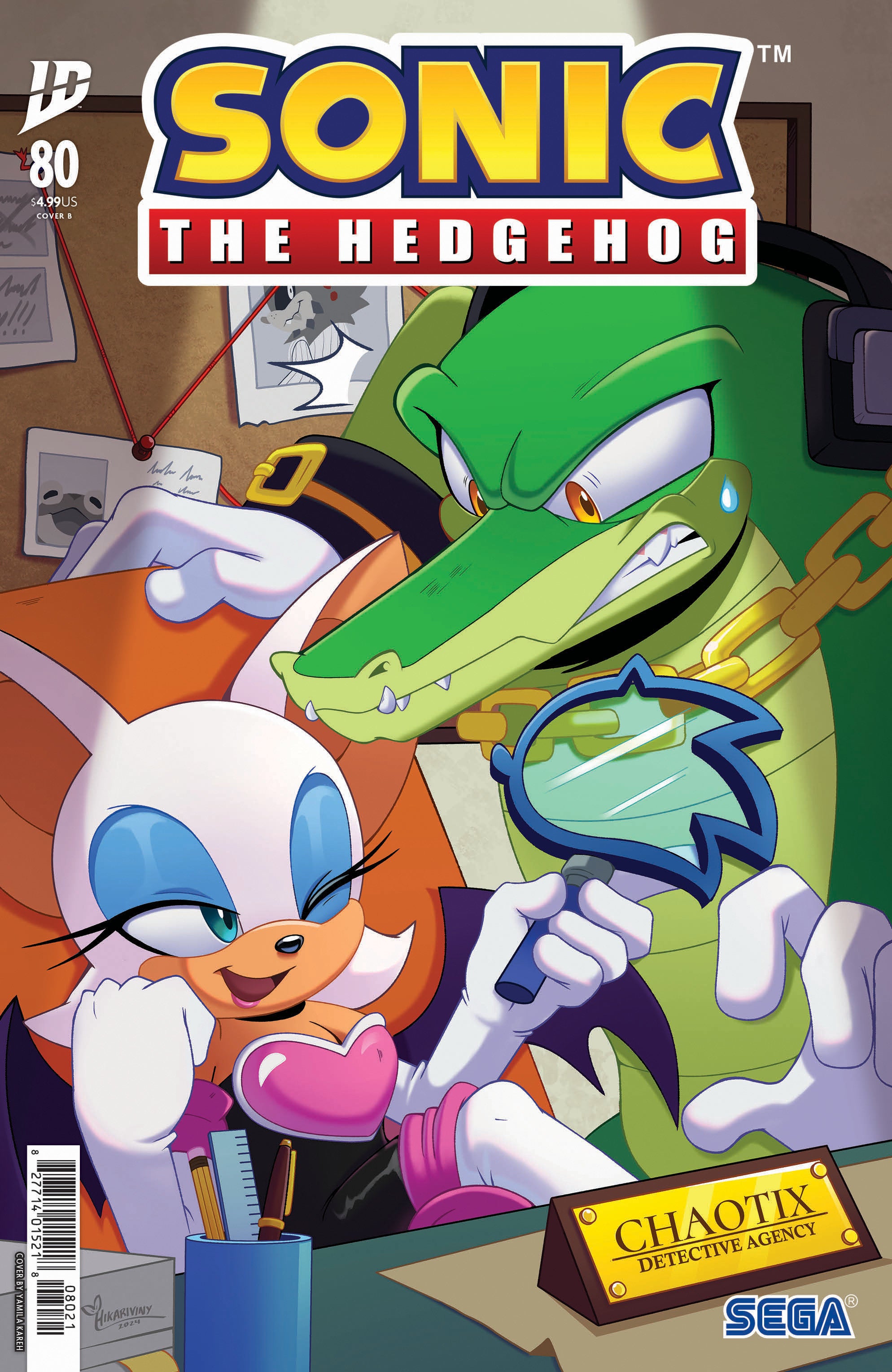 Sonic The Hedgehog #80 Variant B (Kareh) | Odin's Place