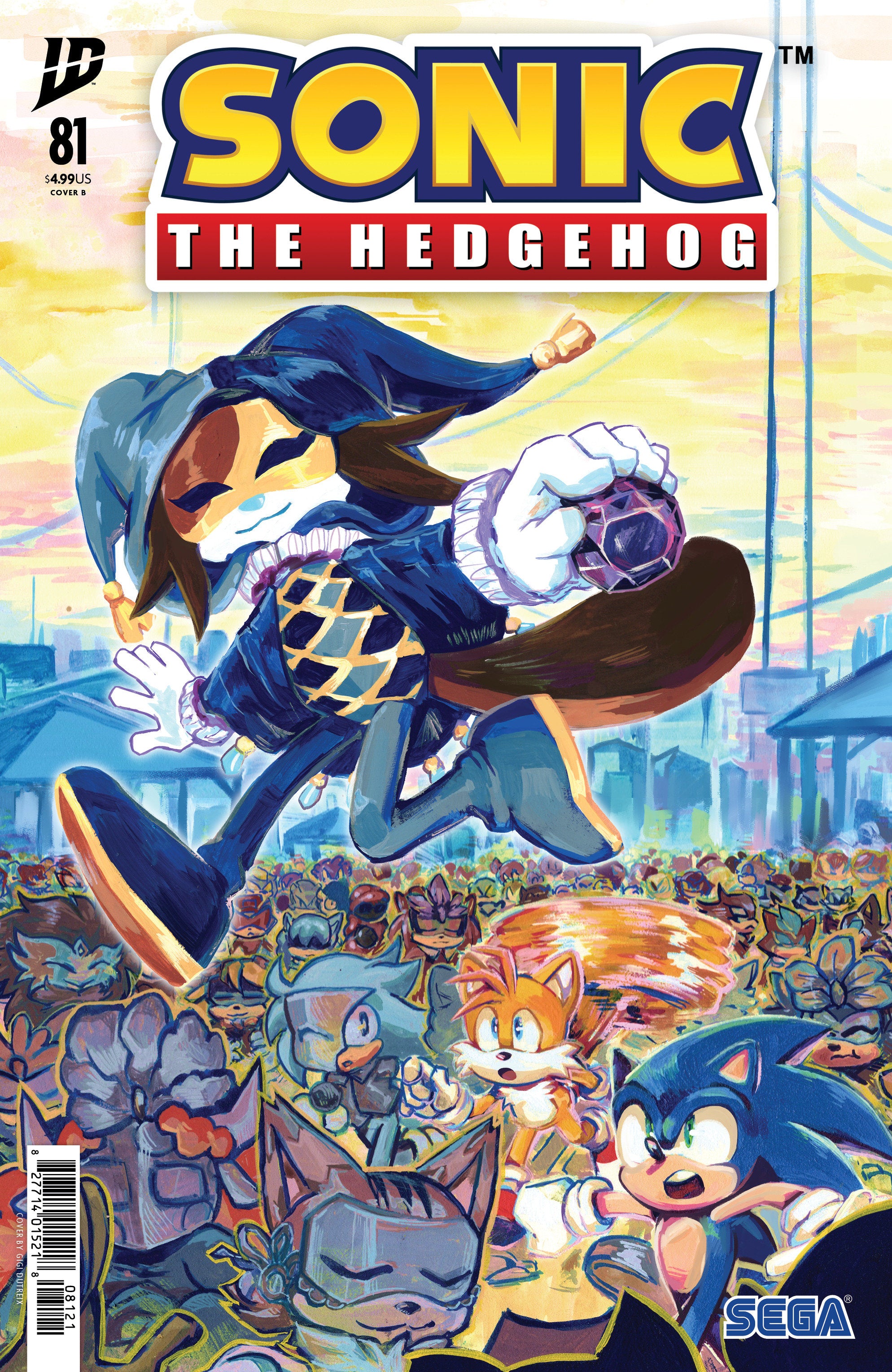 Sonic The Hedgehog #81 Variant B (Dutreix) | Odin's Place