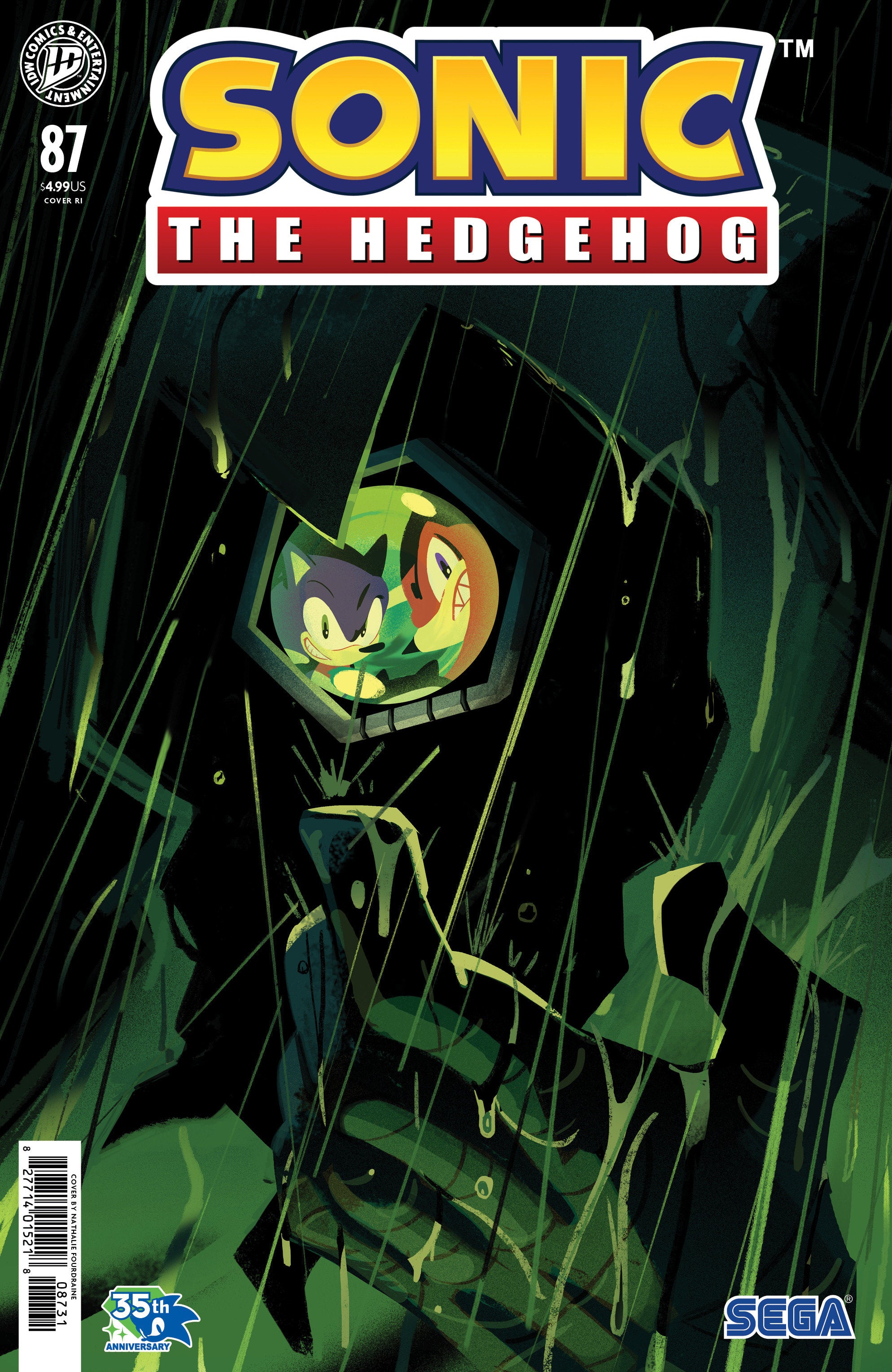 Sonic the Hedgehog #87 1:15 Nathalie Fourdraine Variant | Odin's Place