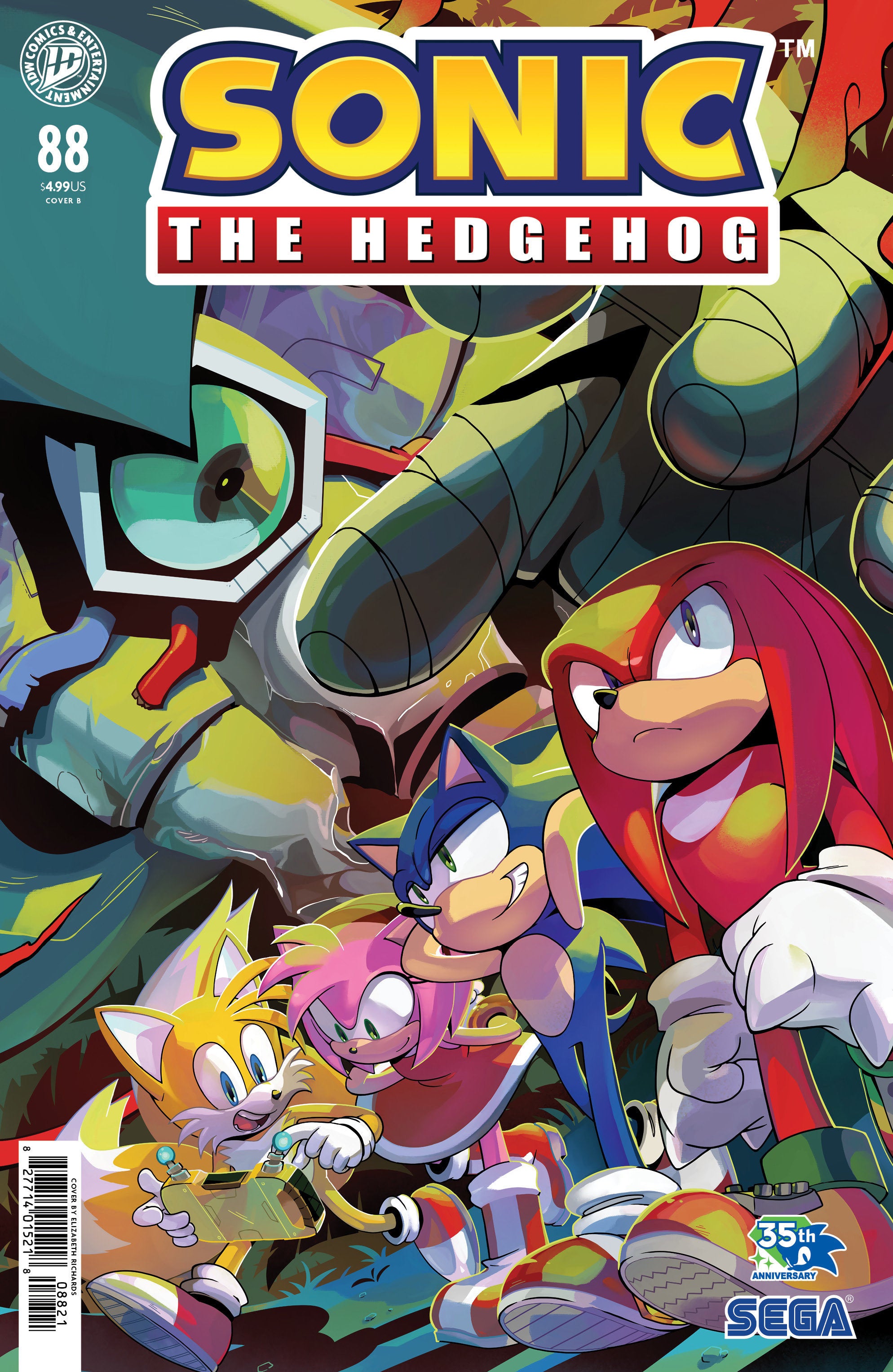 Sonic The Hedgehog #88 Variant B (Richards) | Odin's Place