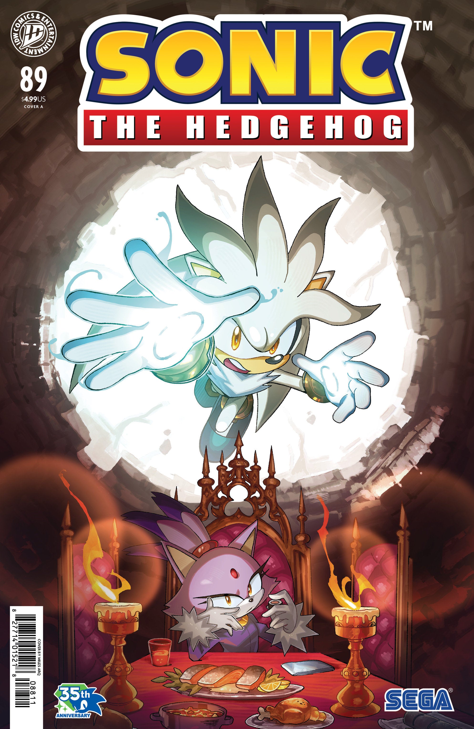 Sonic The Hedgehog #89 Cover A (Arq) | Odin's Place