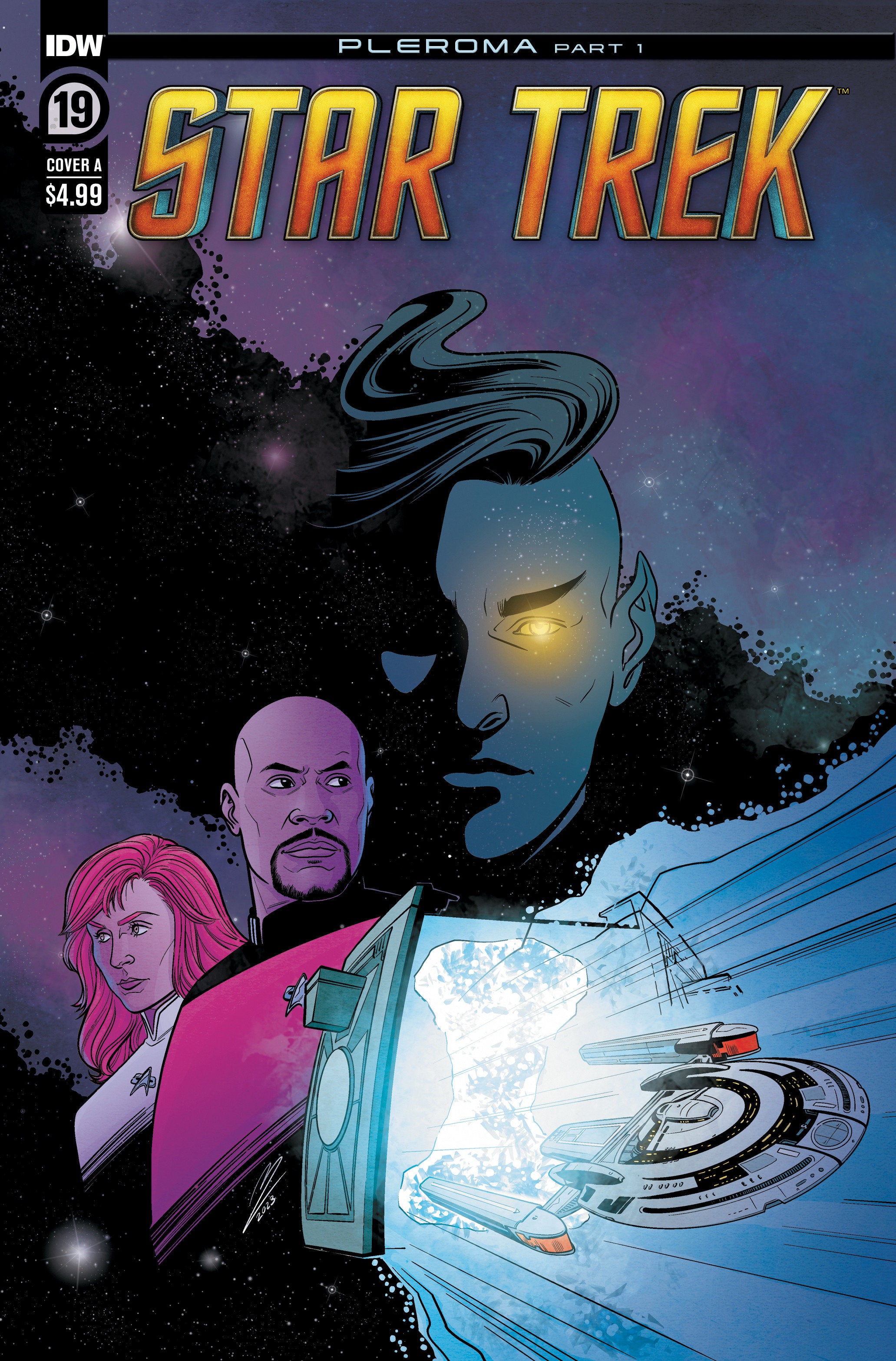 Star Trek #19 Cover A (Levens) | Odin's Place