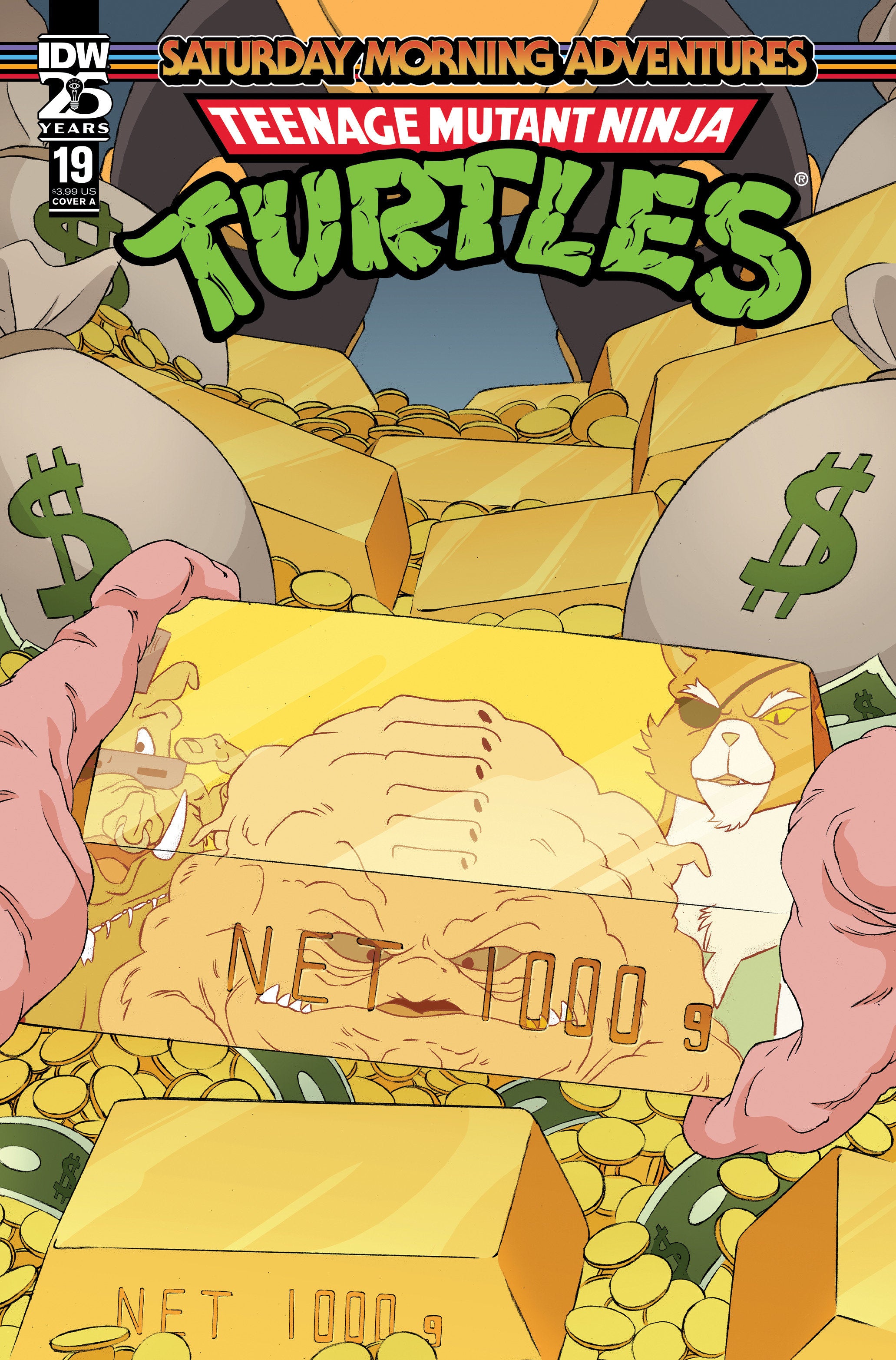 Teenage Mutant Ninja Turtles: Saturday Morning Adventures #19 Cover A (Schoening) | Odin's Place